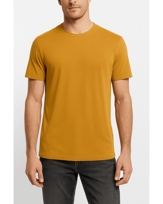 Mustard T Shirt for Men