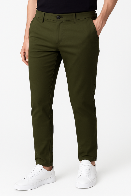 Dark Green Pants for Men
