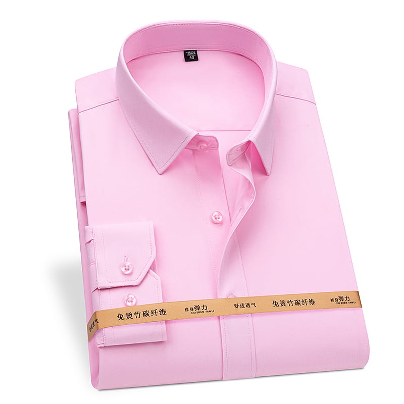 Tea Pink Dress Shirt for Men