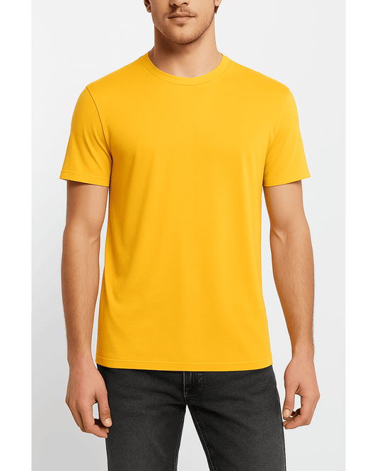 Yellow  T Shirt for Men